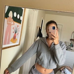 John halt zip up hoodie